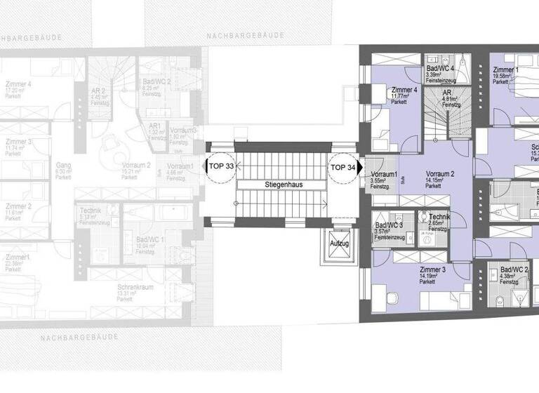 Wohnung zum Kauf - Erstbezug 3.420.000 € 5,5 Zimmer 206,1 m² Wien 1080
