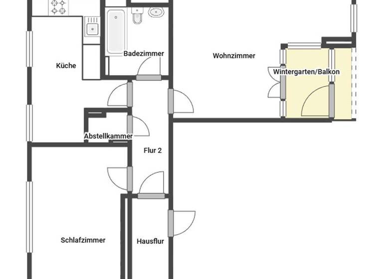 Wohnung zum Kauf 249.000 € 2 Zimmer 59,5 m² 5. Geschoss An der Havelspitze 17 Spandau Berlin 13587