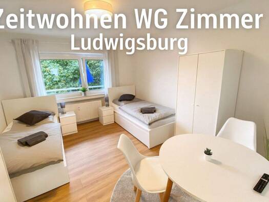 WG-Zimmer zur Miete Wohnen auf Zeit 515 € 17 m² frei ab 09.04.2026 Landäckerstr. 0 Neckarweihingen Ludwigsburg Neckarweihingen 71642