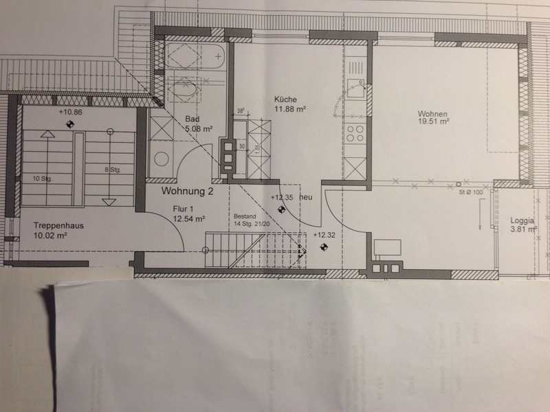 Wohnung zur Miete 700 € 3 Zimmer 90 m²<br/>Wohnfläche ab sofort<br/>Verfügbarkeit Wilhelmstraße Kanalgebiet - West Rendsburg 24768