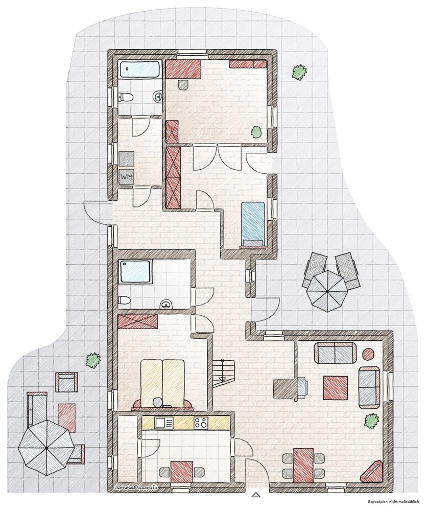 Einfamilienhaus zum Kauf 550.000 € 5 Zimmer 117 m²<br/>Wohnfläche 5.825 m²<br/>Grundstück Dingsbülldeich 3 Koldenbüttel 25840