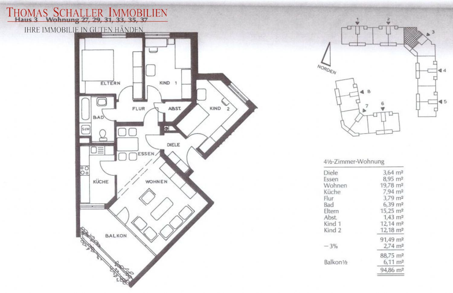 Wohnung zum Kauf 339.000 € 4 Zimmer 95 m²<br/>Wohnfläche Mainaschaff 63184