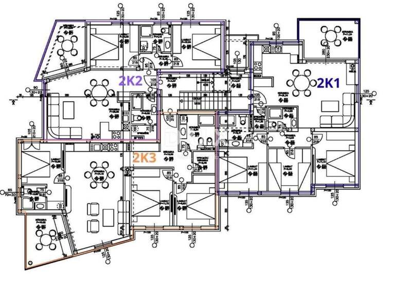 Wohnung zum Kauf 432.193 € 4 Zimmer 100 m² 2. Geschoss Tribunj