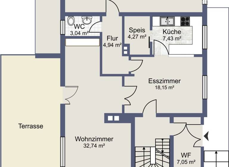 Einfamilienhaus zum Kauf 548.000 € 6 Zimmer 187,1 m² 585 m² Grundstück Breitenfurt bei Wien 2384