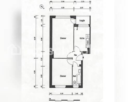Wohnung zur Miete Tauschwohnung 408 € 2 Zimmer 55 m² Müggelheim Berlin 12487