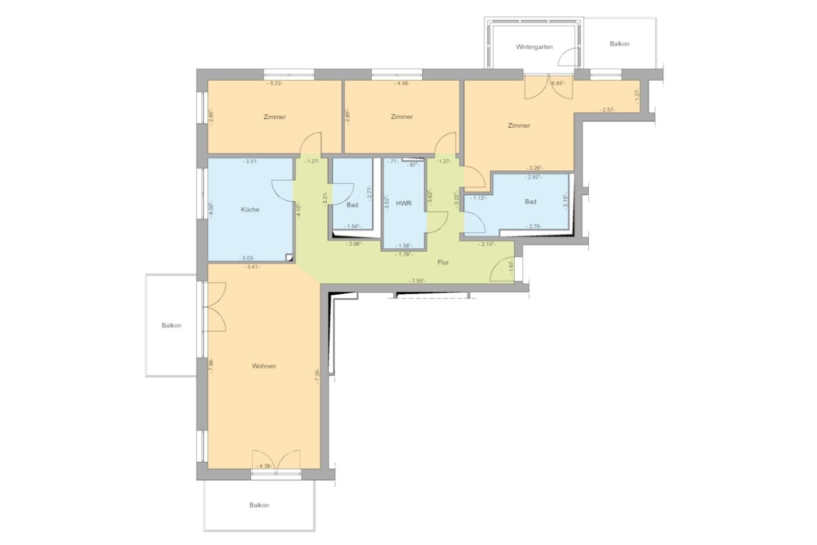 Wohnung zur Miete 2.071 € 4 Zimmer 147,9 m²<br/>Wohnfläche 2.<br/>Geschoss 01.05.2025<br/>Verfügbarkeit Helmuth-Mentz-Str. 9 Gehlsdorf Rostock 18147