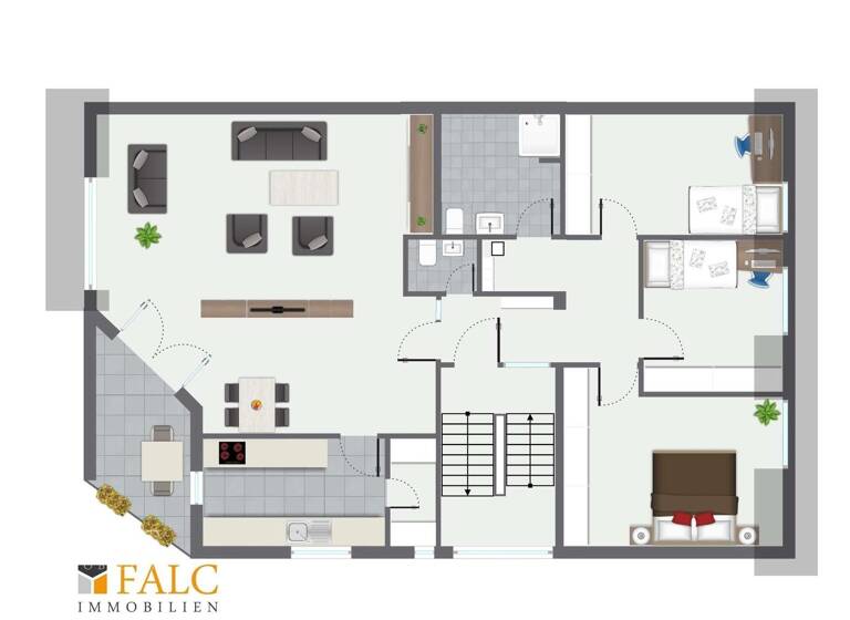 Wohnung zur Miete 1.000 € 4 Zimmer 106 m² 2. Geschoss Bendorf 56170