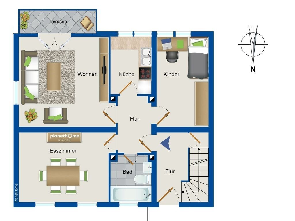 Reihenendhaus zum Kauf 225.000 € 6 Zimmer 120 m²<br/>Wohnfläche 436 m²<br/>Grundstück Planungsbezirk 128 Straubing 94315