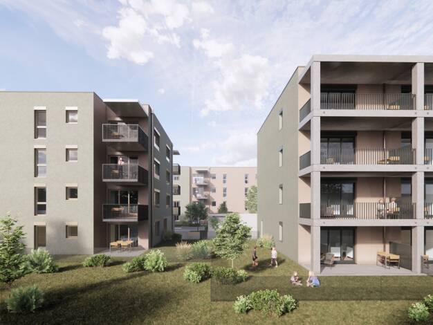 Wohnung zum Kauf - Erstbezug 193.249 € 2 Zimmer 61,3 m² 1. Geschoss Elisabeth Bollenberger - Gasse Wiener Neustadt 2700