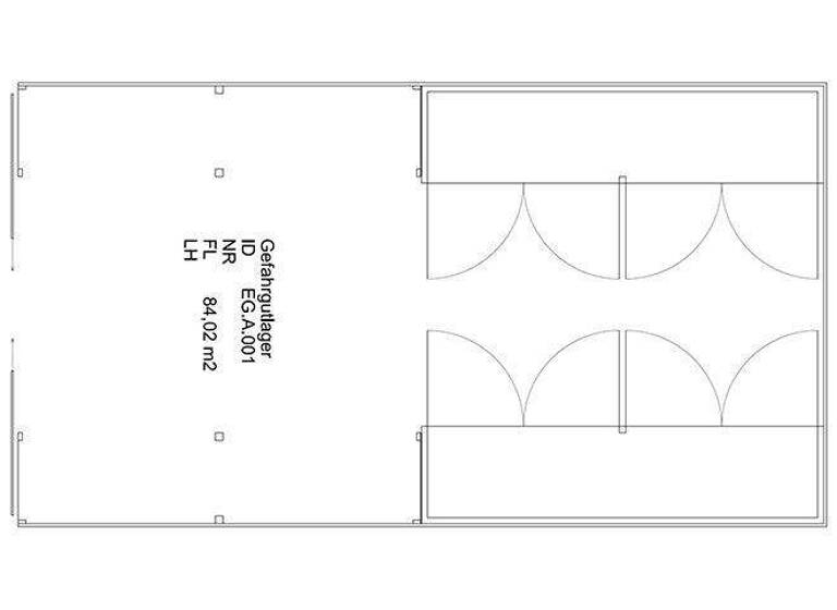 Lagerhalle zur Miete 84 m² Lagerfläche Bernauer Str. 56 Gispersleben Erfurt 99091