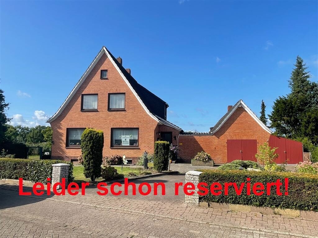 Einfamilienhaus zum Kauf 5 Zimmer 130 m²<br/>Wohnfläche 1.253 m²<br/>Grundstück ab sofort<br/>Verfügbarkeit Ranzenbüttel Berne , Kr Wesermarsch 27804