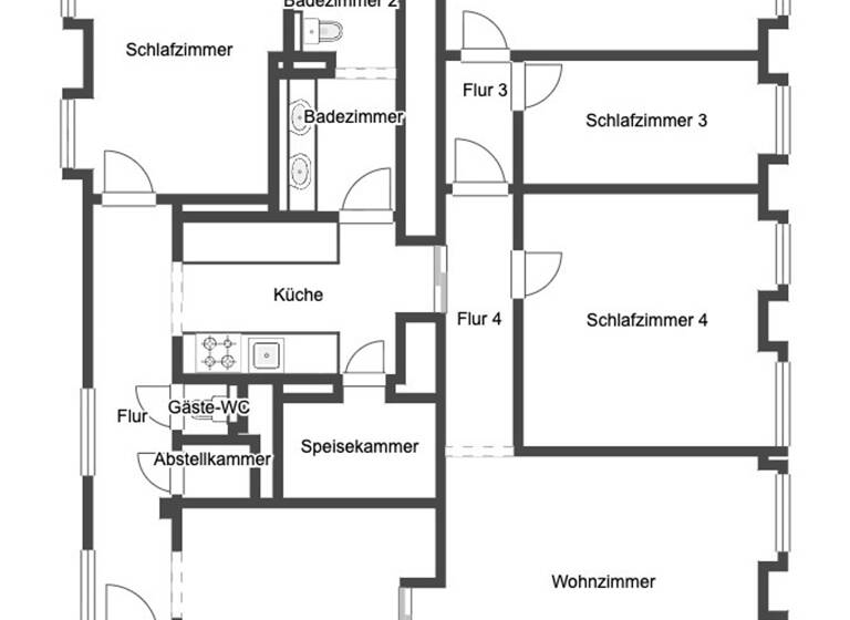 Wohnung zum Kauf 598.000 € 6 Zimmer 128 m² 1. Geschoss Wien 1200