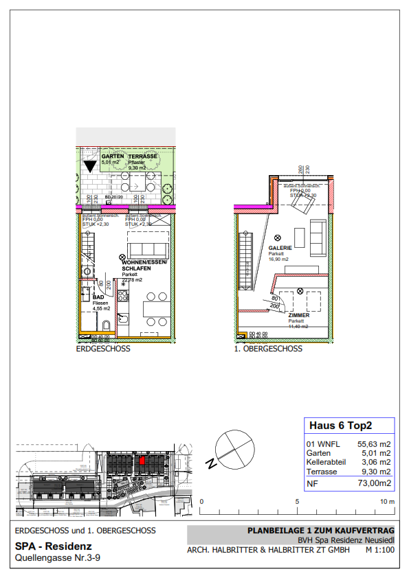 Wohnung zum Kauf 328.000 € 2 Zimmer 55,6 m²<br/>Wohnfläche Neusiedl am See 7100