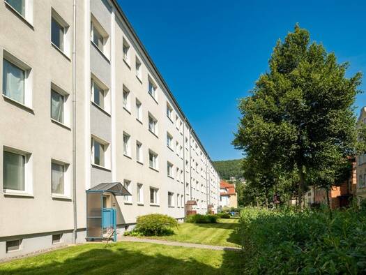 Wohnung zur Miete 363 € 2 Zimmer 52,6 m² 1. Geschoss frei ab sofort Schloßstraße 3 West Rudolstadt 07407