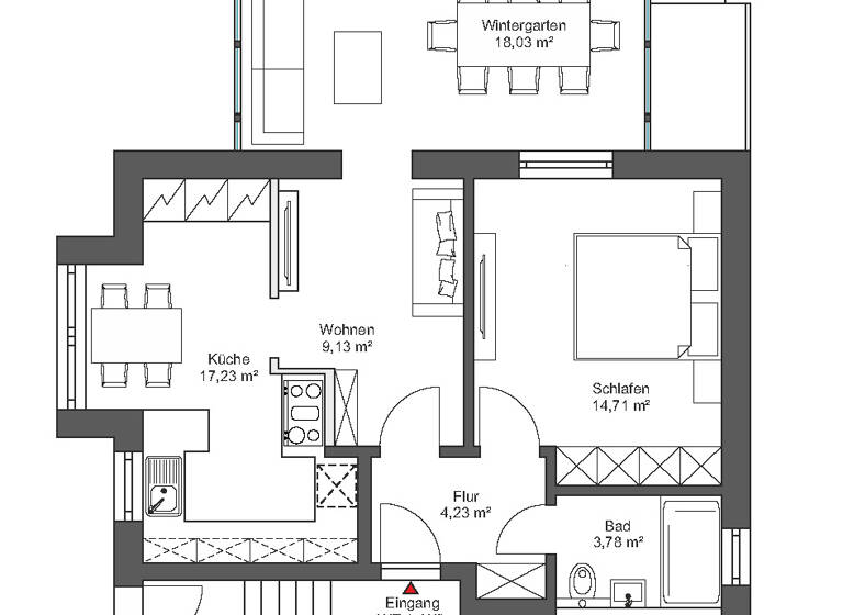 Wohnung zum Kauf 279.000 € 2 Zimmer 67 m² EG Holzbüttgen Kaarst 41564