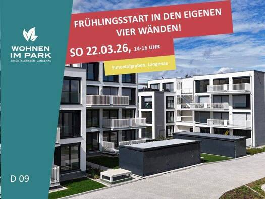 Wohnung zum Kauf - Neubau provisionsfrei 476.900 € 3 Zimmer 91,6 m² 1. Geschoss Am Simontalgraben 23 Langenau 89129