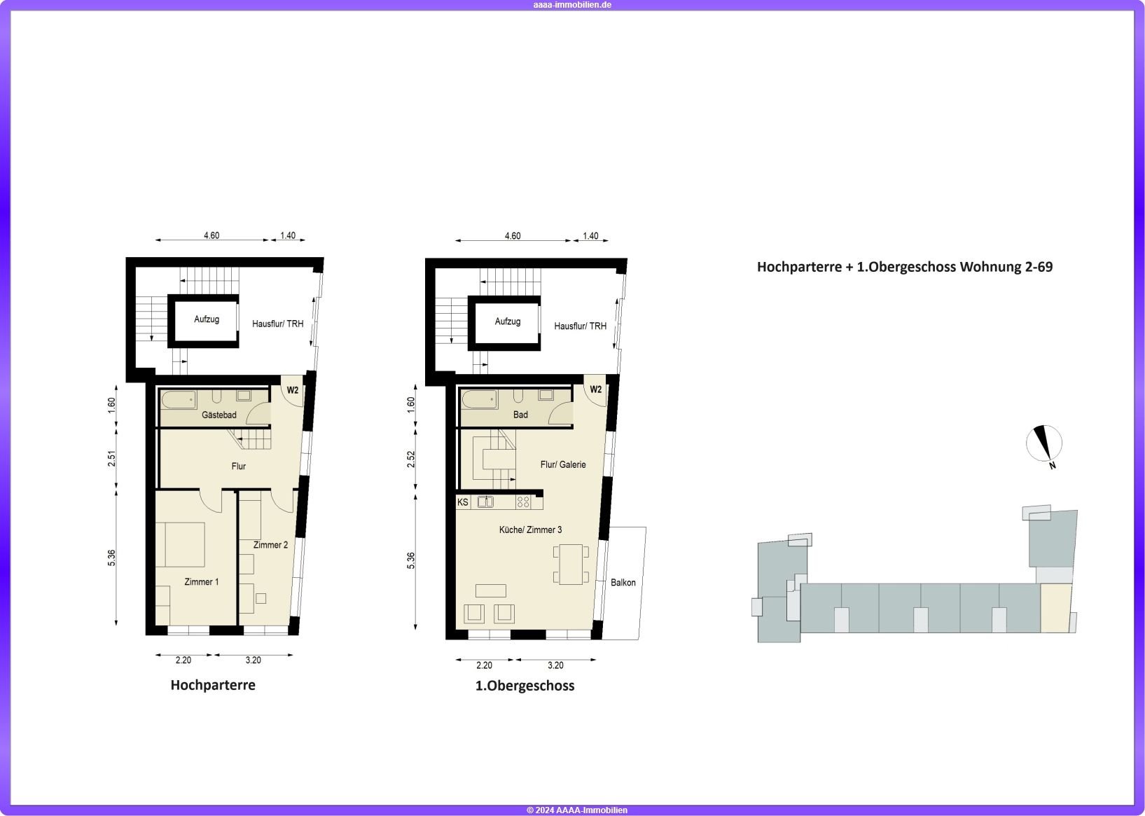 Wohnung zur Miete 2.270 € 3 Zimmer 113,4 m²<br/>Wohnfläche 1.<br/>Geschoss Friedrichshain Berlin 10243