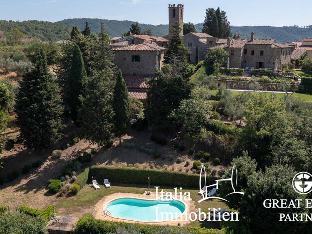 Bauernhaus zum Kauf 1.350.000 € 30 Zimmer 600 m² 1.000 m² Grundstück Gaiole in Chianti 53013