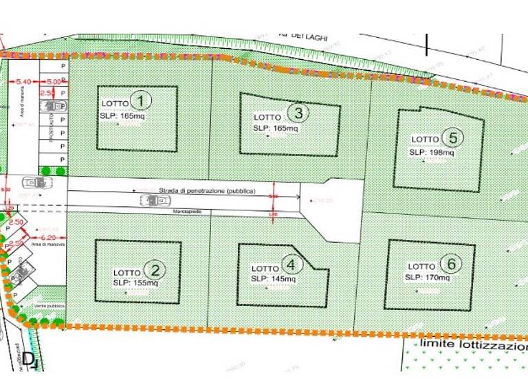 Haus zum Kauf - Erstbezug 450.000 € 4 Zimmer 180 m² 200 m² Grundstück frei ab sofort Via dei Laghi Muscoline