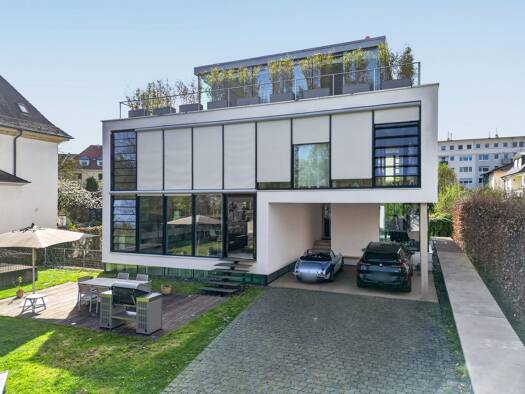 Einfamilienhaus zum Kauf 3.749.000 € 7 Zimmer 445 m² 805 m² Grundstück Südweststadt Karlsruhe 76137