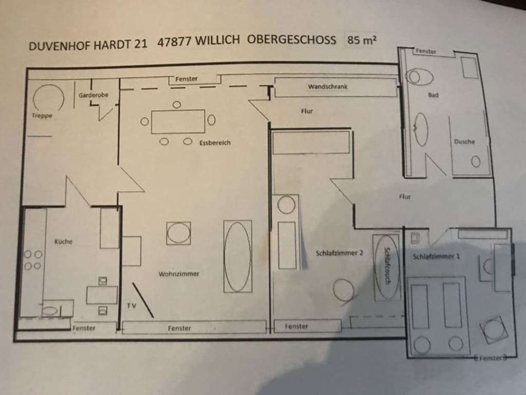 Wohnung zur Miete Wohnen auf Zeit 1.450 € 5 Zimmer 84 m²<br/>Wohnfläche 10.02.2025<br/>Verfügbarkeit Hardt Willich Willich 47877