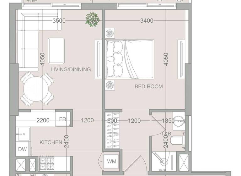 Wohnung zum Kauf provisionsfrei 268.151 € 2 Zimmer 71,4 m² Dubai 00000