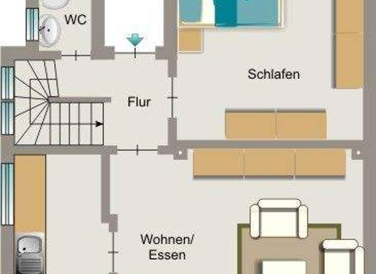 Wohnung zur Miete nur mit Wohnberechtigungsschein 393 € 3,5 Zimmer 68,2 m² Kurtstraße 1 Brambauer Lünen 44536