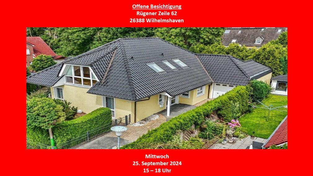 Einfamilienhaus zum Kauf 475.000 € 7 Zimmer 256 m²<br/>Wohnfläche 628 m²<br/>Grundstück Fedderwardergroden Wilhelmshaven 26388