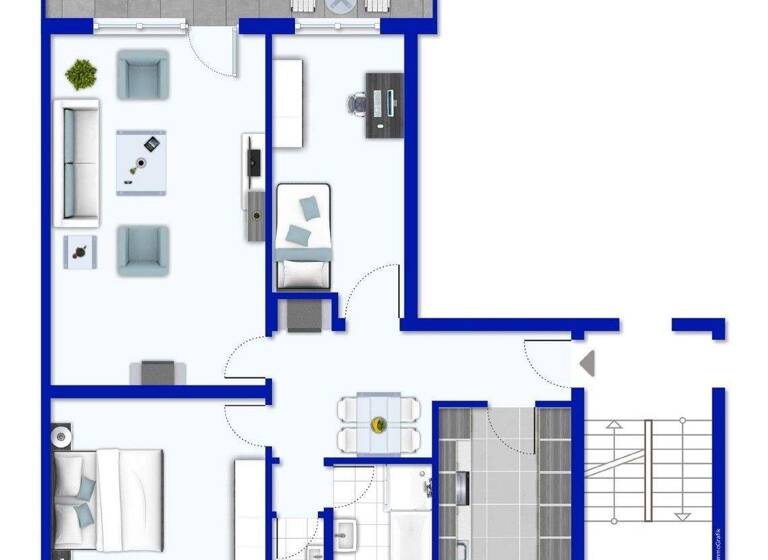 Wohnung zum Kauf provisionsfrei 360.000 € 3 Zimmer 82,4 m² 2. Geschoss Emmendingen 79312