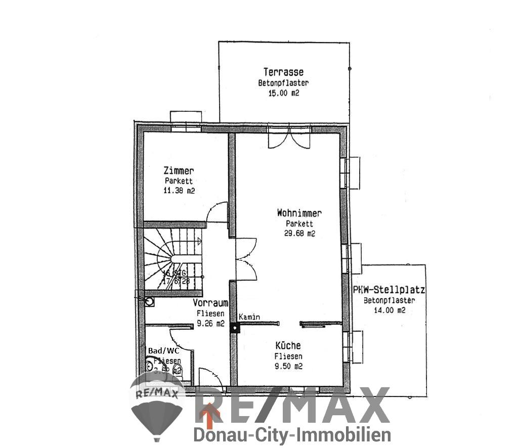 Einfamilienhaus zur Miete 2.500 € 6 Zimmer 127 m²<br/>Wohnfläche 312 m²<br/>Grundstück Wien 1220