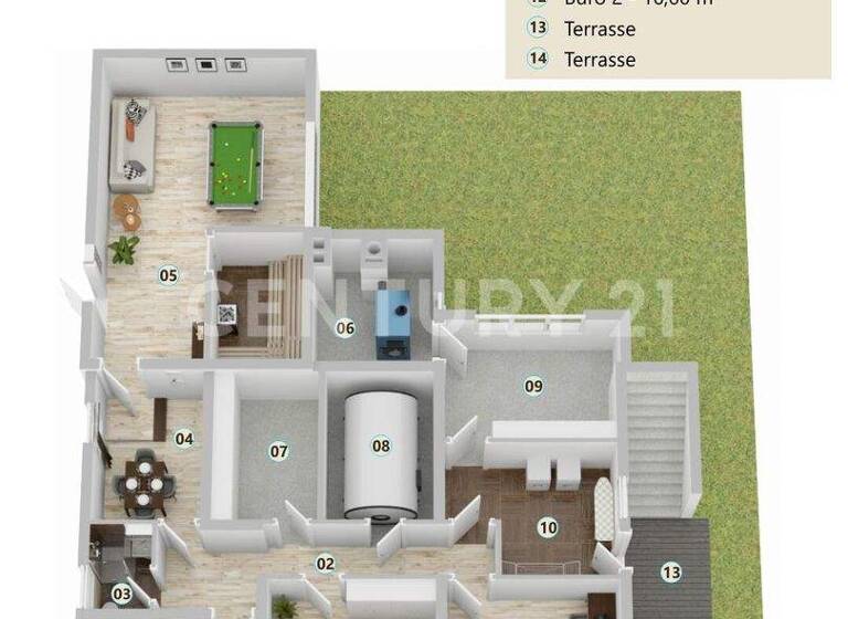 Villa zum Kauf 695.000 € 9 Zimmer 256 m² 896 m² Grundstück Bad Dürkheim 67098