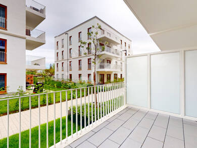 Wohnung zum Kauf - Neubau 399.900 € 2 Zimmer 66,9 m² EG Frankfurt am Main 60487