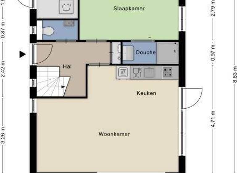 Haus zum Kauf 297.000 € 3 Zimmer 92 m² 380 m² Grundstück frei ab sofort Baanstpoldersedijk 4 Nieuwvliet 4504PR