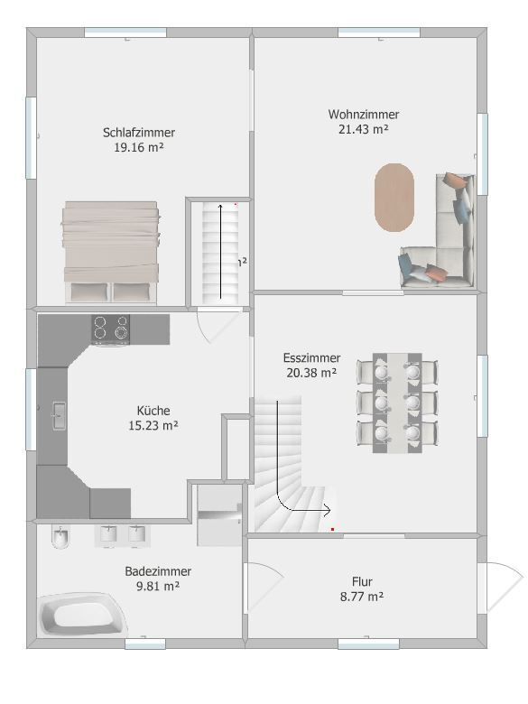 Einfamilienhaus zum Kauf provisionsfrei 170.000 € 5 Zimmer 130 m²<br/>Wohnfläche 63.000 m²<br/>Grundstück By 203 Skog 87297