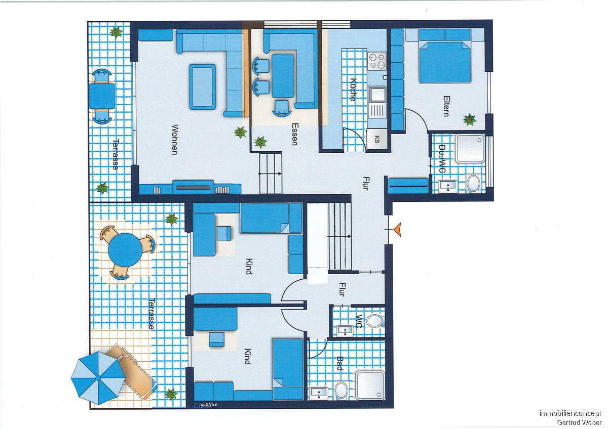 Wohnung zum Kauf 549.000 € 4,5 Zimmer 132 m²<br/>Wohnfläche 1.<br/>Geschoss Goldbacher Straße 26a Überlingen Überlingen 88662