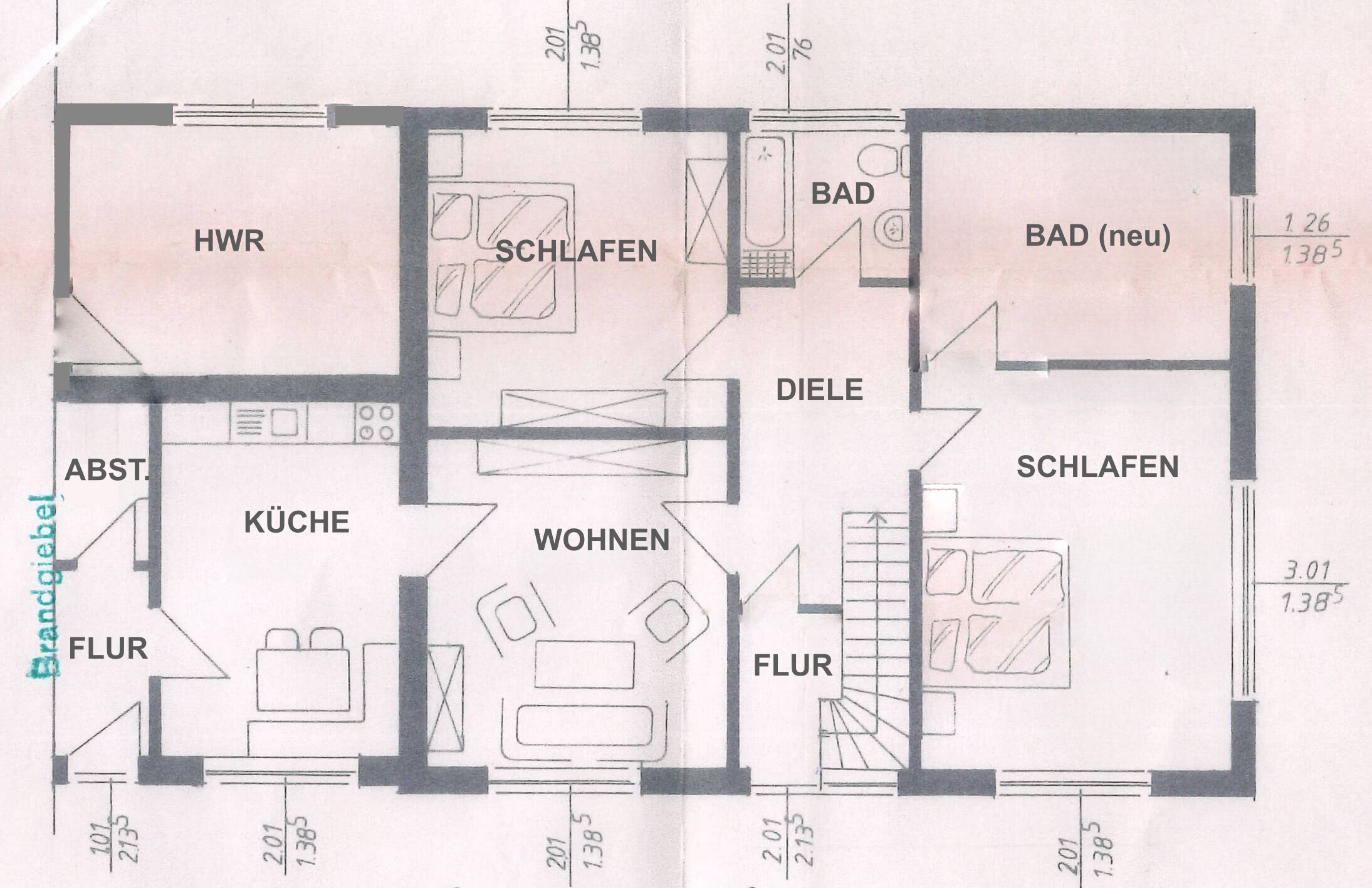 Mehrfamilienhaus zum Kauf provisionsfrei 399.000 € 9 Zimmer 300 m²<br/>Wohnfläche 2.600 m²<br/>Grundstück Esterwegen 26897