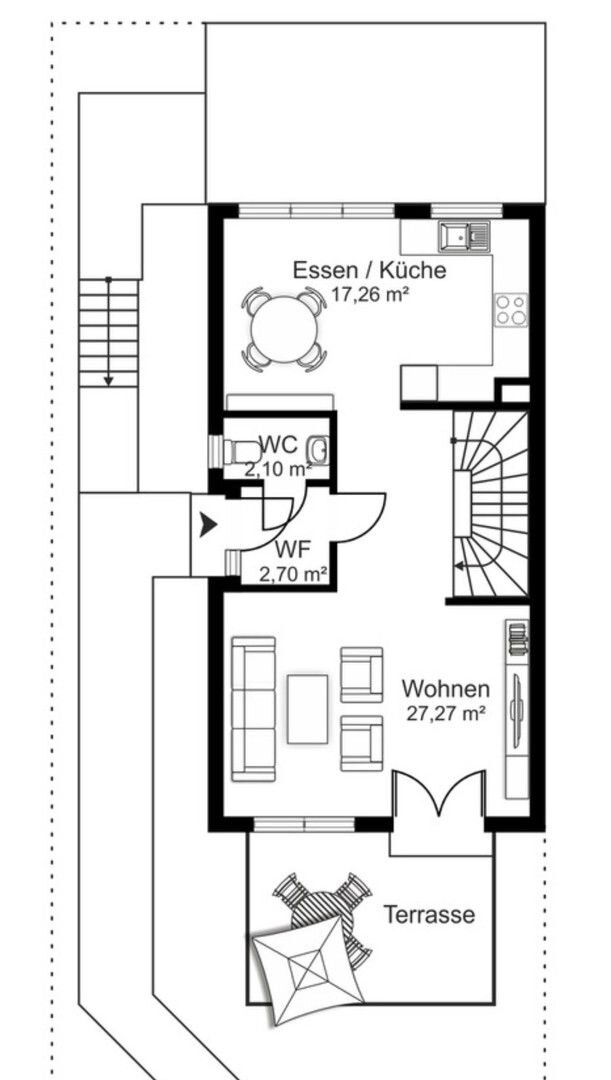 Doppelhaushälfte zum Kauf provisionsfrei 695.000 € 7 Zimmer 155 m²<br/>Wohnfläche 223 m²<br/>Grundstück Alt-Böckingen - West Heilbronn 74080