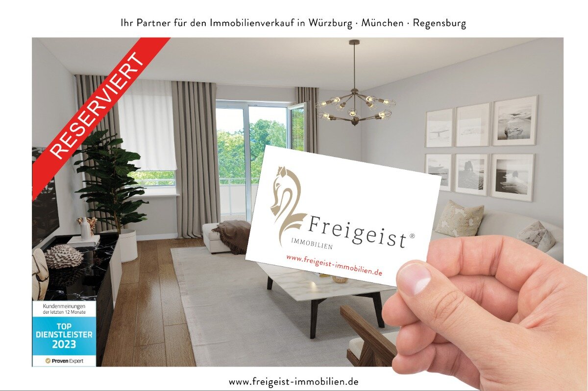 Wohnung zum Kauf 417.900 € 3 Zimmer 90 m²<br/>Wohnfläche 3.<br/>Geschoss Sanderring 21a Innenstadt Würzburg 97070