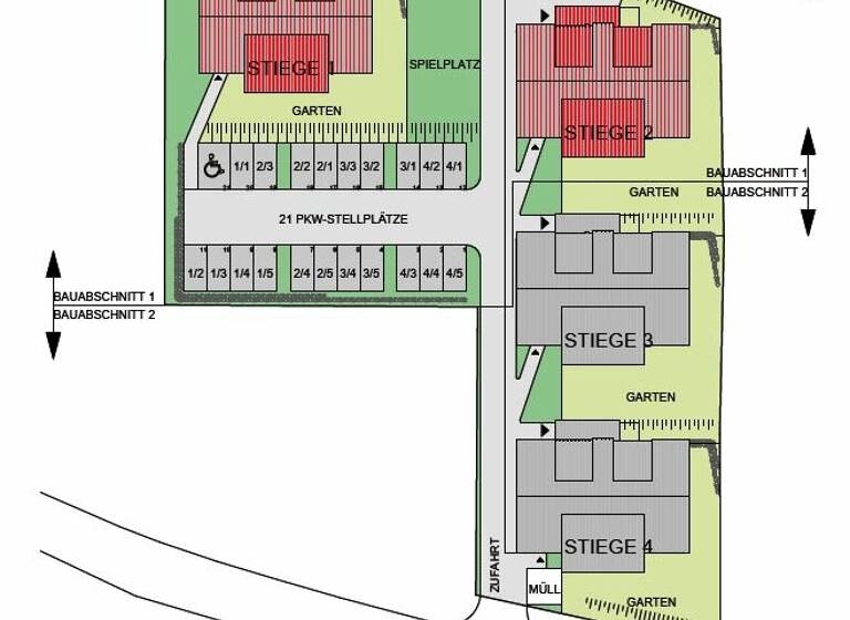 Wohnung zur Miete 674 € 3 Zimmer 72,8 m² Hochneukirchen-Gschaidt 2852
