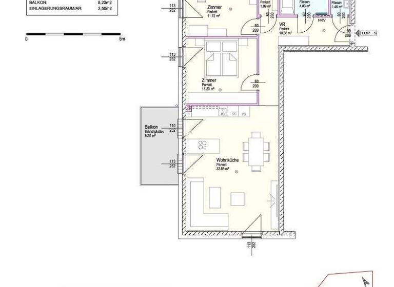 Wohnung zum Kauf - Erstbezug 308.865 € 3 Zimmer 76,9 m² 1. Geschoss Kabanenweg Neulengbach 3040