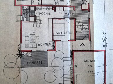 Wohnung zur Miete 550 € 2 Zimmer 54 m² EG Achalmstraße 80 Grötzingen Aichtal 72631