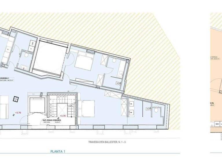 Wohnung zum Kauf - Erstbezug provisionsfrei 1.400.000 € 3 Zimmer 117.000 m² Palma 07002