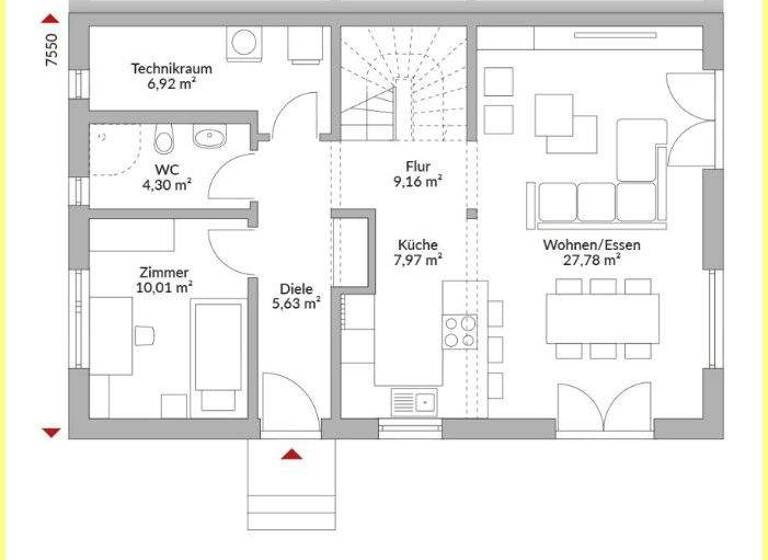 Doppelhaushälfte zum Kauf - Erstbezug 499.000 € 4 Zimmer 140 m² 410 m² Grundstück Münchsmünster 85126