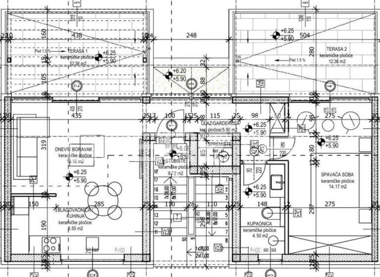 Wohnung zum Kauf 299.000 € 2 Zimmer 53 m² 2. Geschoss Ugljan