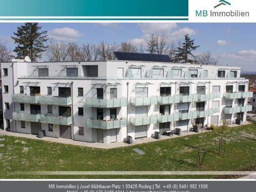 Wohnung zur Miete 650 € 3 Zimmer 72 m² 2. Geschoss frei ab sofort Am Stadtpark 3 Roding 93426