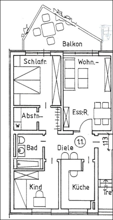 Wohnung zur Miete 859 € 3 Zimmer 73 m² 1. Geschoss frei ab 01.12.2024 Emsdettener Landstraße 9c Reckenfeld Greven 48268