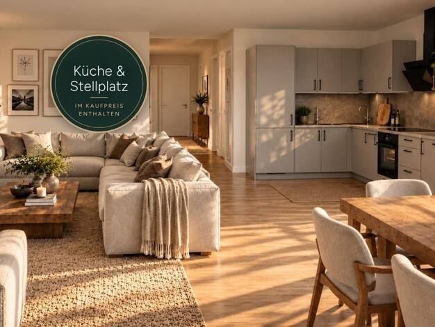 Wohnung zum Kauf - Erstbezug provisionsfrei 433.900 € 3 Zimmer 74,2 m² 2. Geschoss Babenhausen Babenhausen 64832