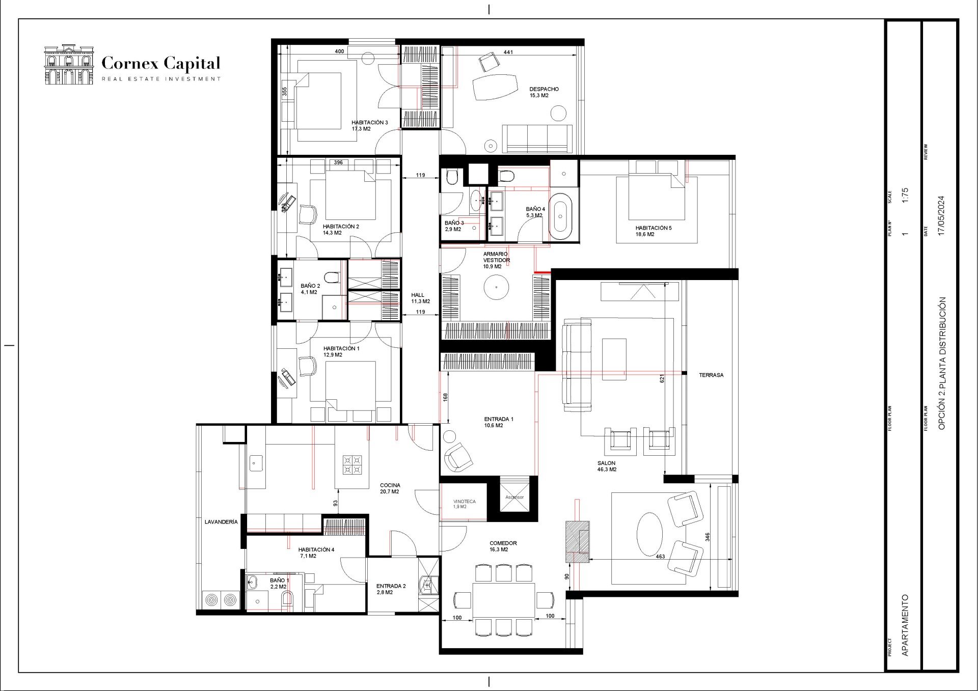 Studio zum Kauf 2.700.000 € 5 Zimmer 299 m²<br/>Wohnfläche BARCELONA 08034