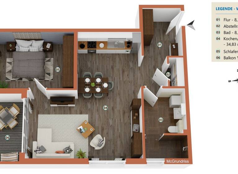 Wohnung zum Kauf 375.000 € 70,8 m² sinzerstrasse 40 Nennig Perl 66706