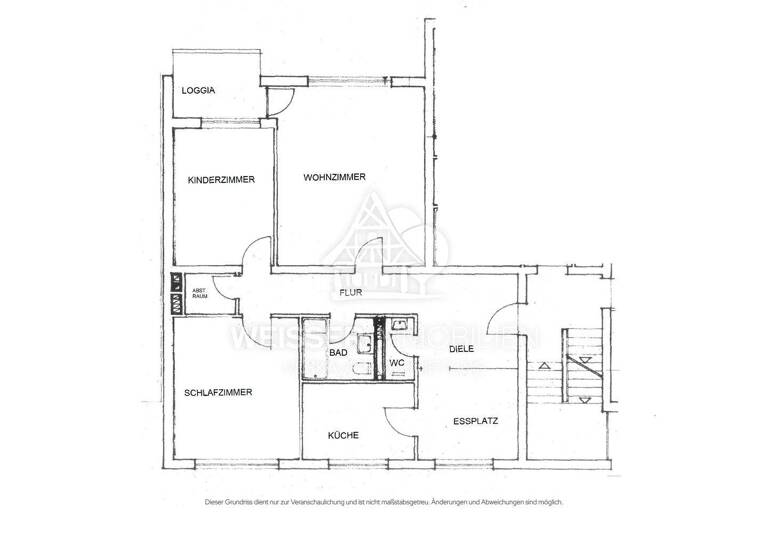 Wohnung zum Kauf 279.000 € 3,5 Zimmer 92,7 m² 2. Geschoss Bremer Straße 29 Nordstadt Fürth 90765